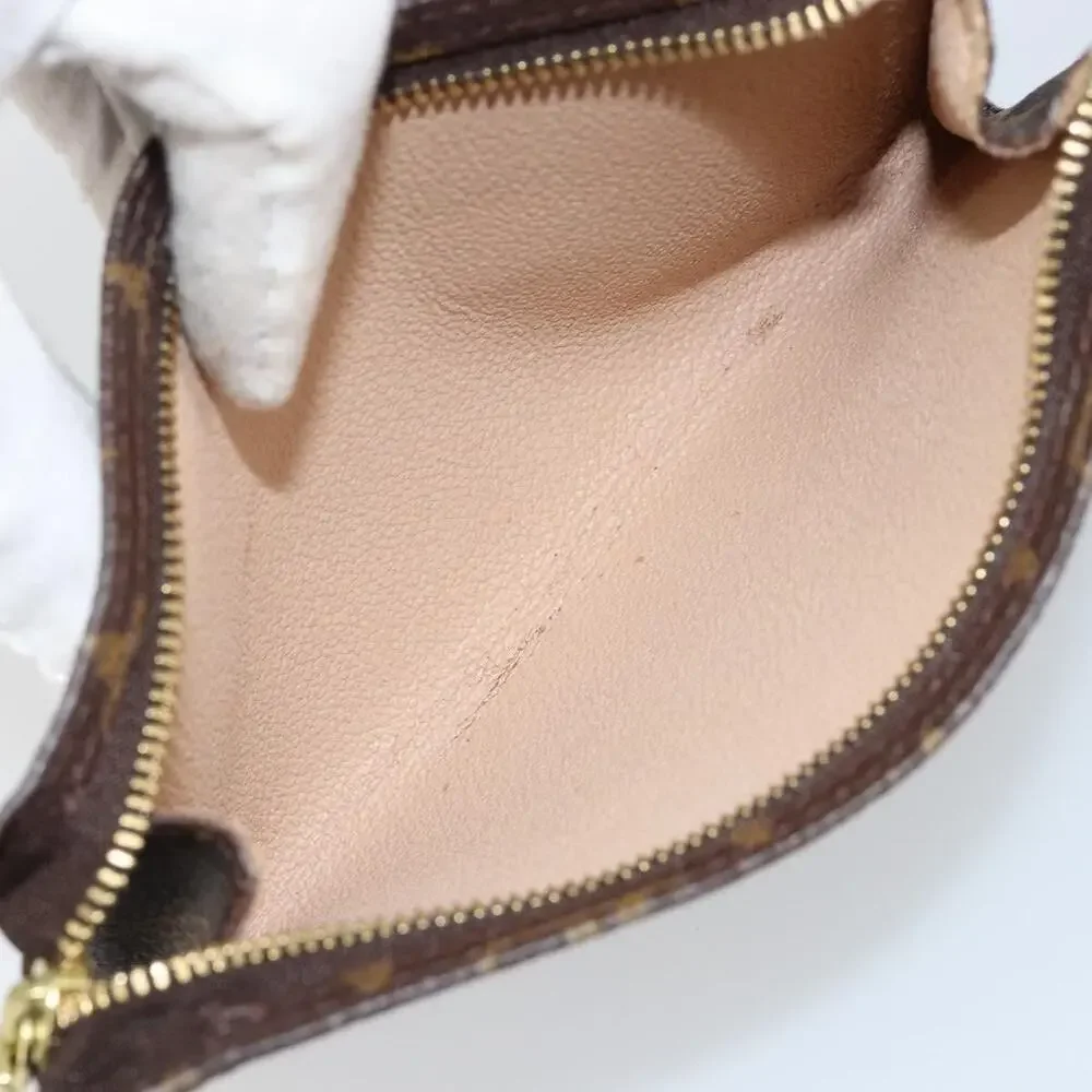 Louis Vuitton Monogram Bucket PM Accessory Pouch Brown